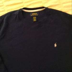 Casual RL Polo pull over LS